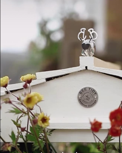 Beehive Planter inspired by the classic Bee Tidy timber hive form